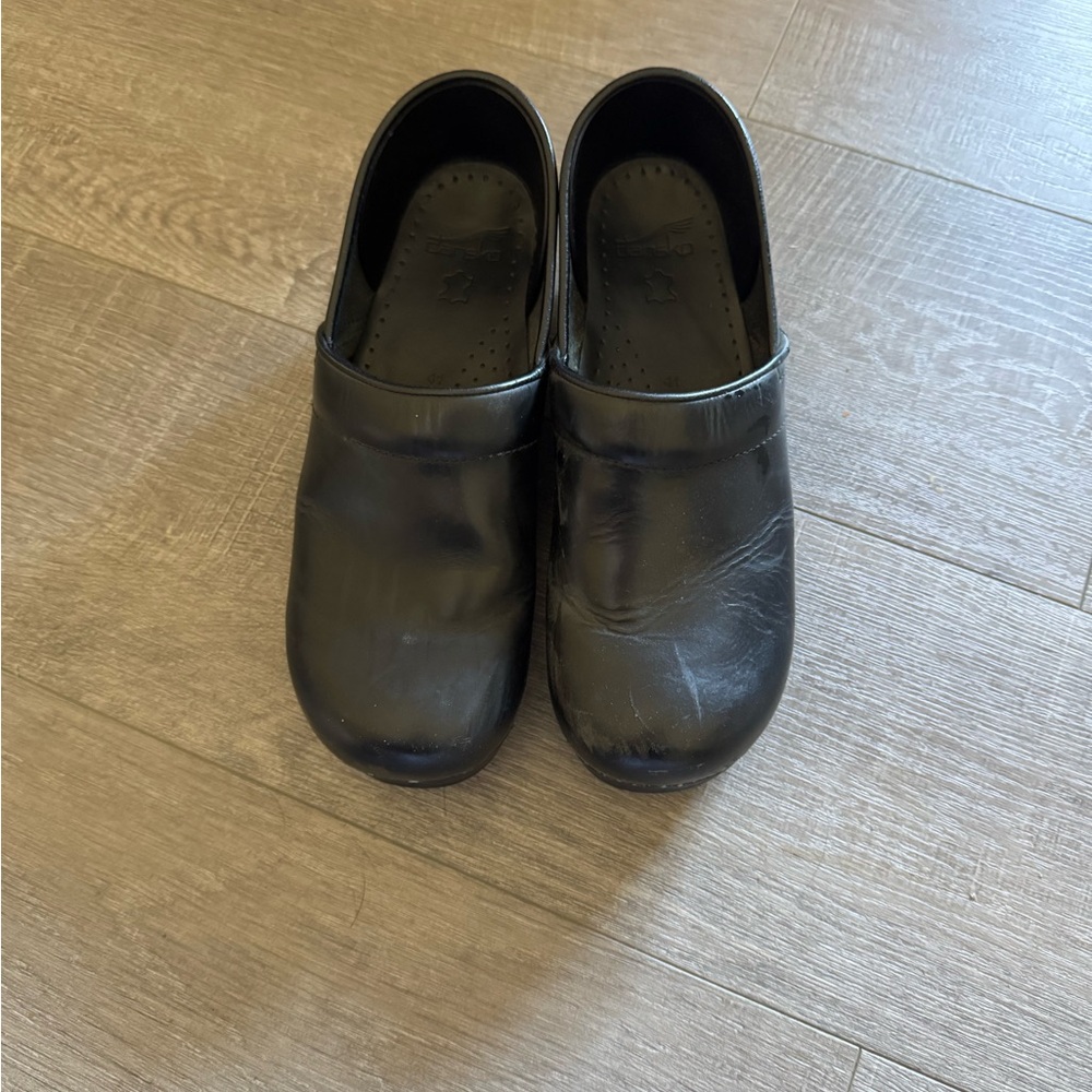 Dansko Black Leather